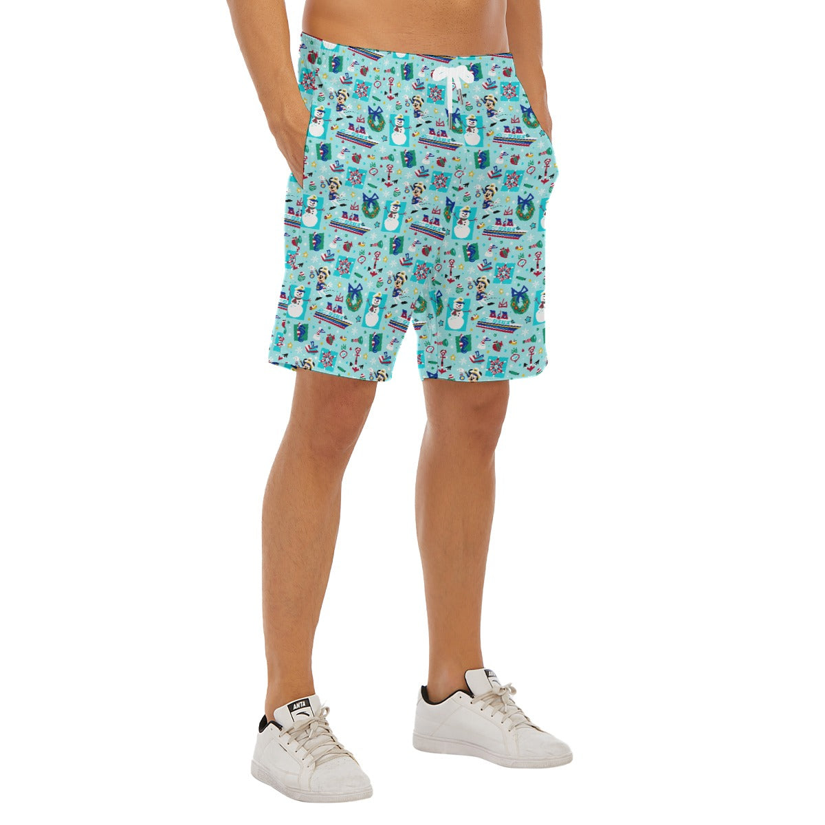 Mouse's Merry Cruise - Men’s Pocket Beach Shorts