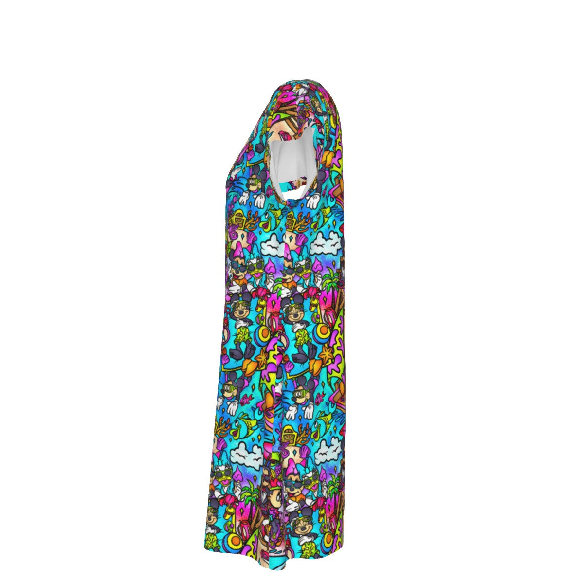 Island Beach Bash - Women's T-Shirt Dress