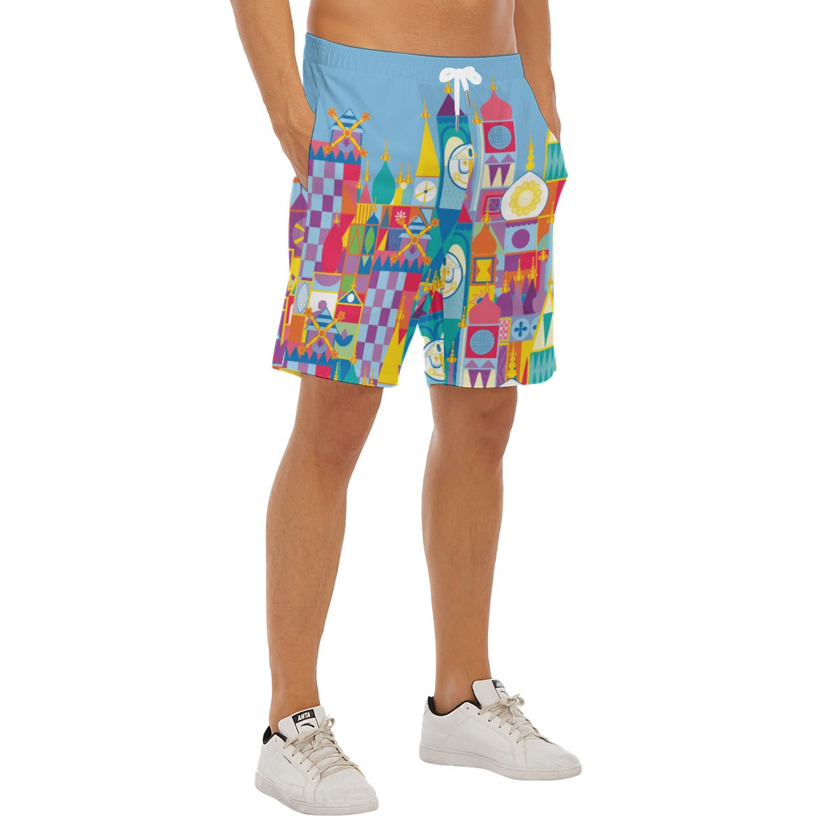 Its A Small World Disney Parks Inspired - Men’s Pocket Beach Shorts