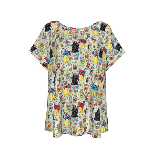 Fairest Crew Sketch - Women’s Relaxed Fit Scoop Tee