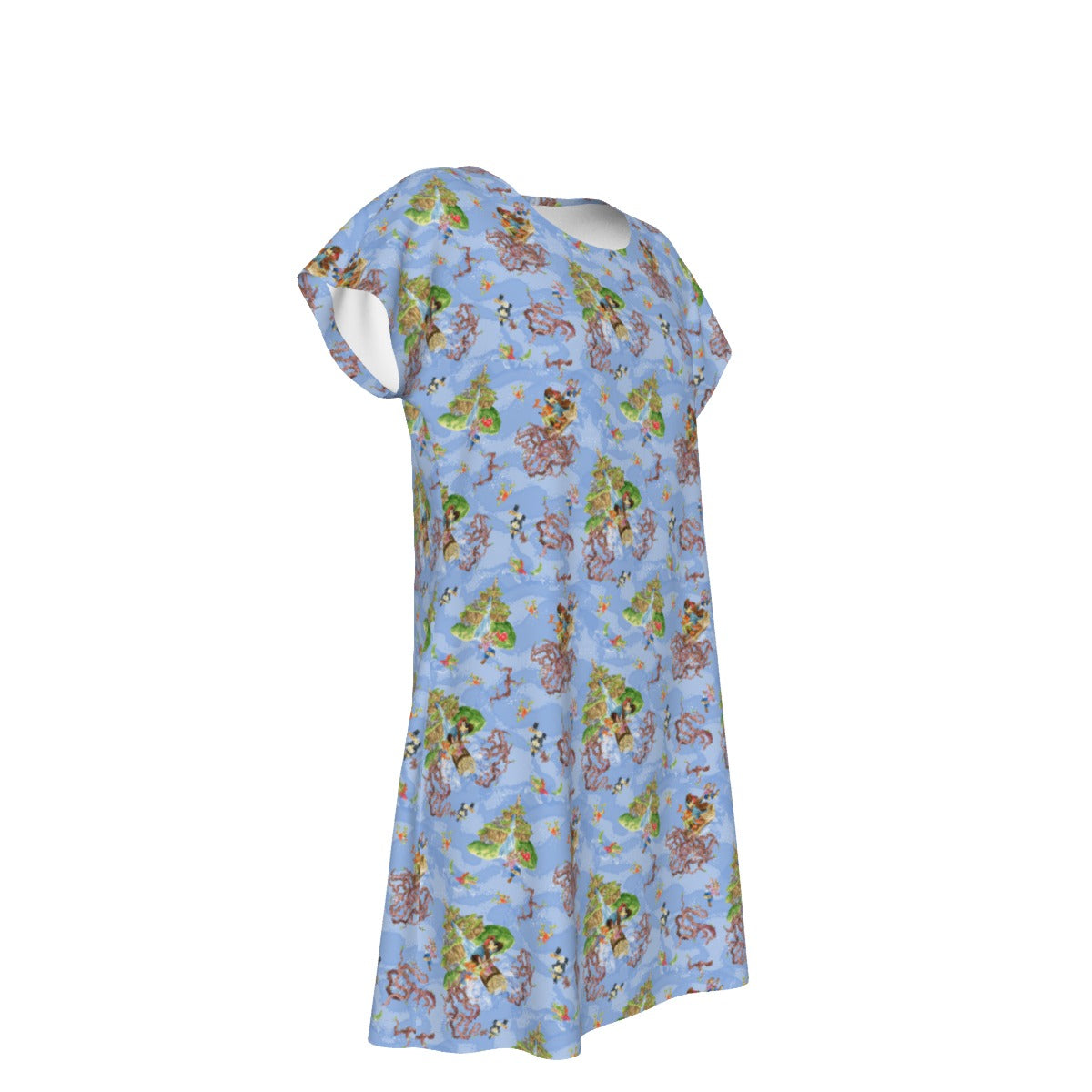 Briar Patch Splash - Women's T-Shirt Dress