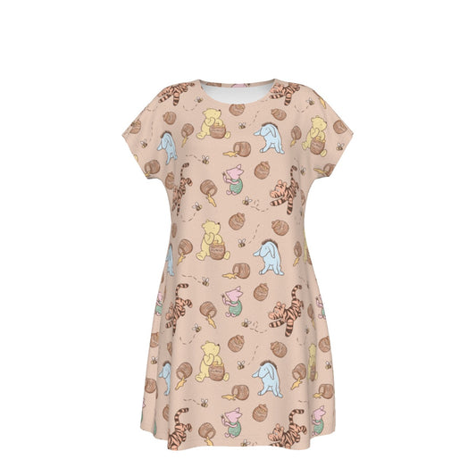 Honey Pot Daydreams - Women's T-Shirt Dress