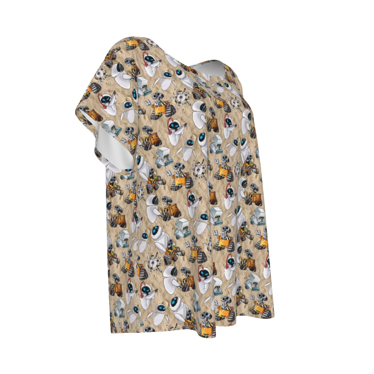 Robot Romance Sketchedched - Women’s Relaxed Fit Scoop Tee