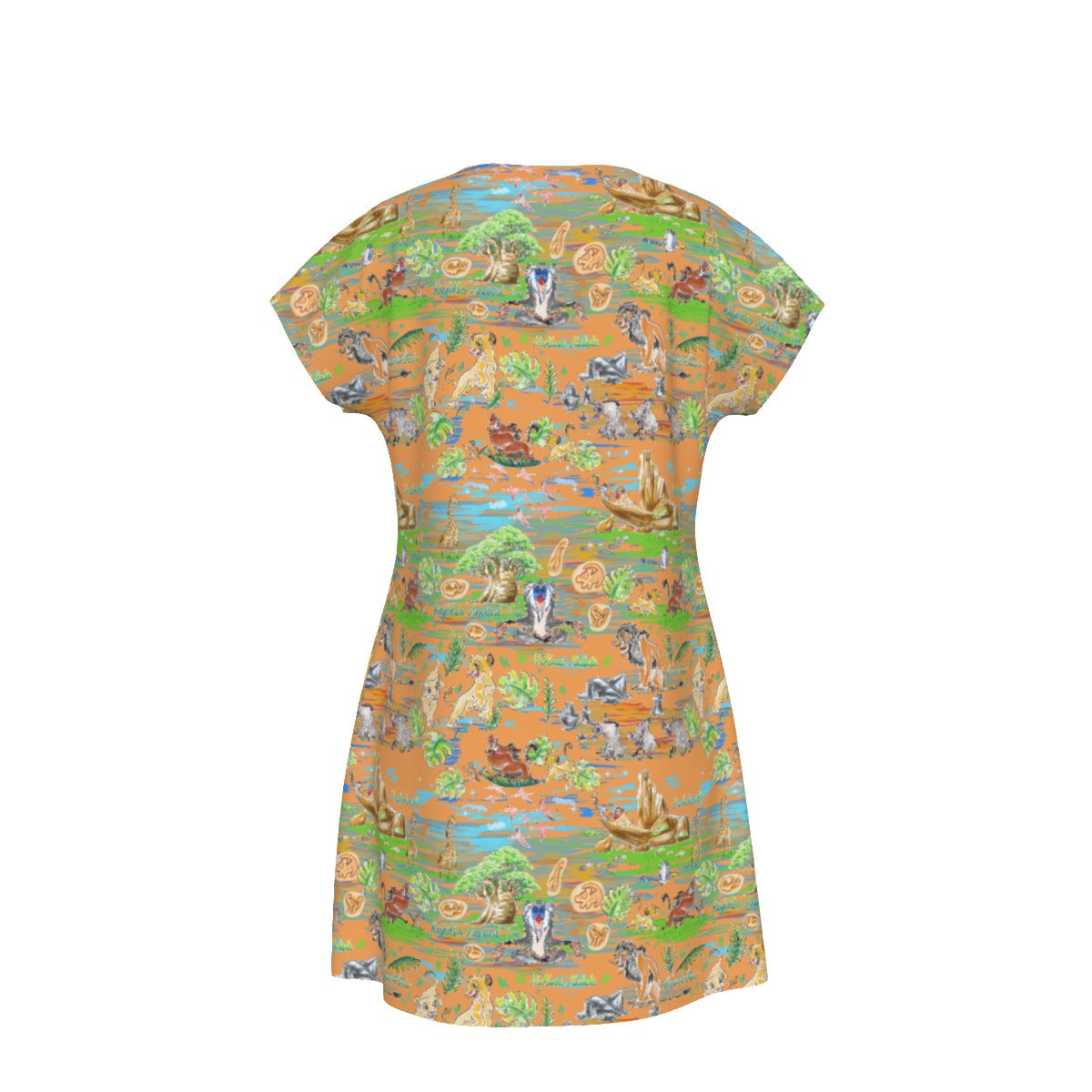 Savanna Sunset Stories - Women's T-Shirt Dress