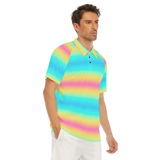 Rainbow Ombre - Men's Polo Shirt