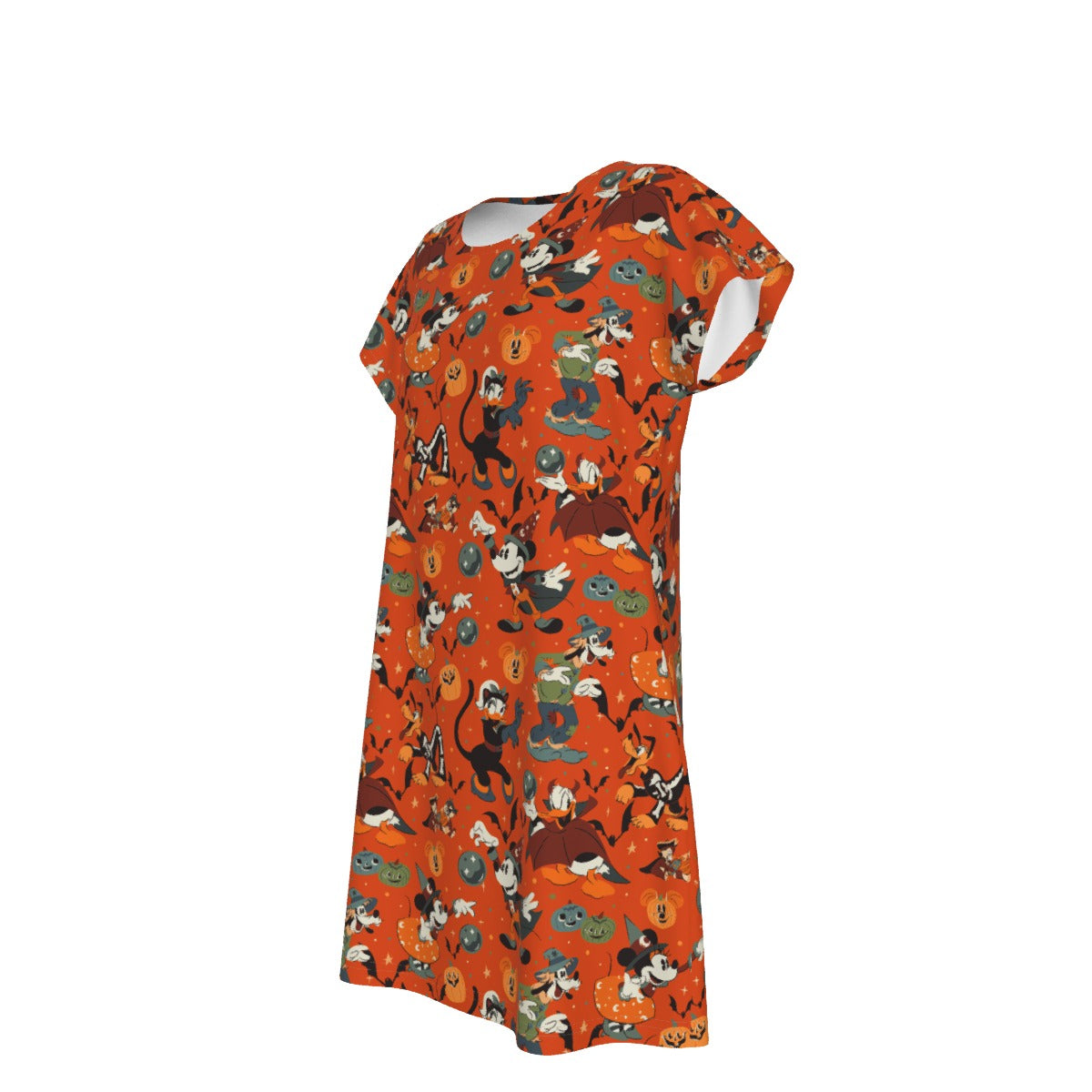 Vintage Halloween Parade - Women's T-Shirt Dress
