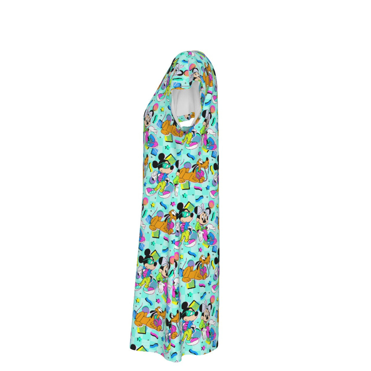 80s Pop Party Pals - Women's T-Shirt Dress