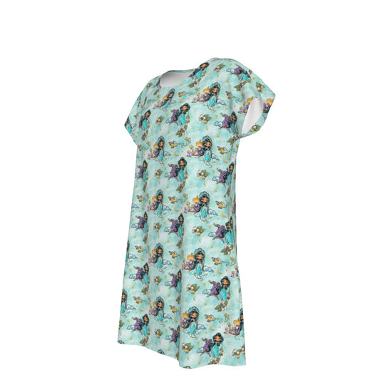 Whimsical Desert Princess - Women's T-Shirt Dress