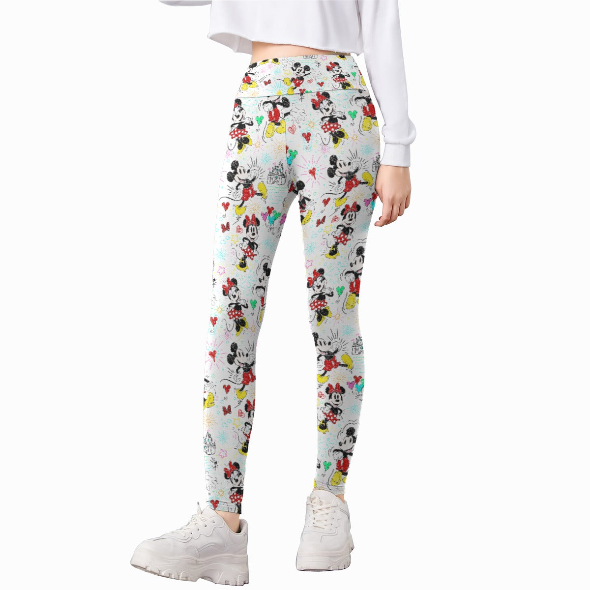 Doodle Mouse Magic - Kid's Leggings