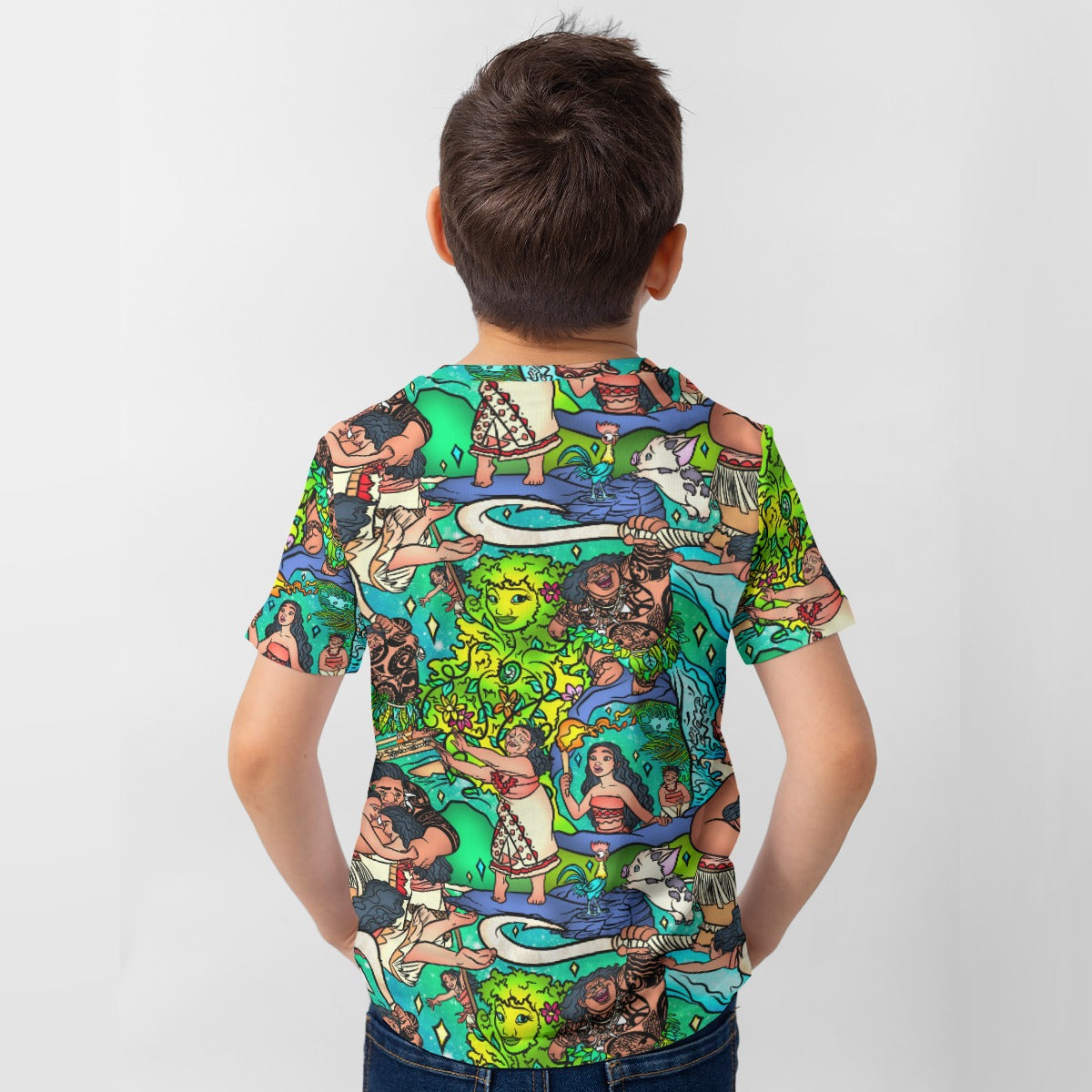 Ocean Voyager Storybook Scenes - Kid’s Short Sleeve T-Shirt