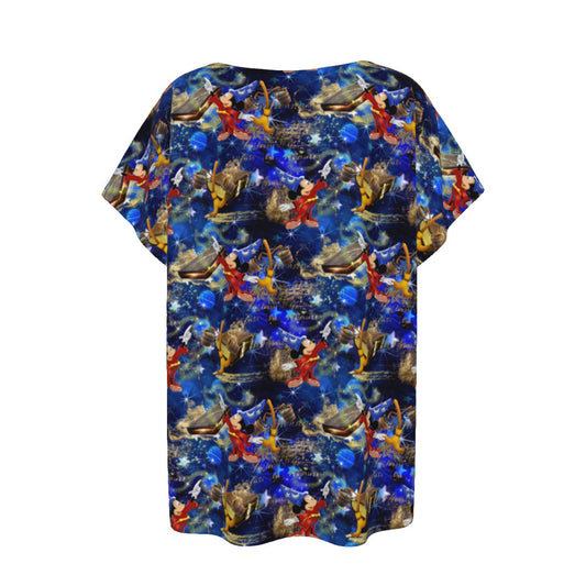 Enchanted Broom Magic - Women’s Relaxed Fit Scoop Tee