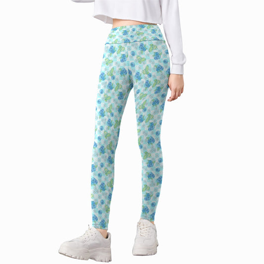 Summer Fruits - Blueberry - Kid's Leggings