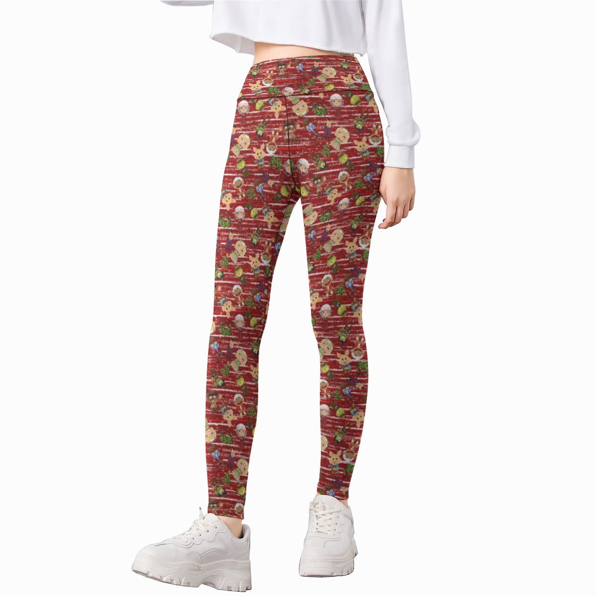 A Very Festive Puppet Christmas - Kid's Leggings