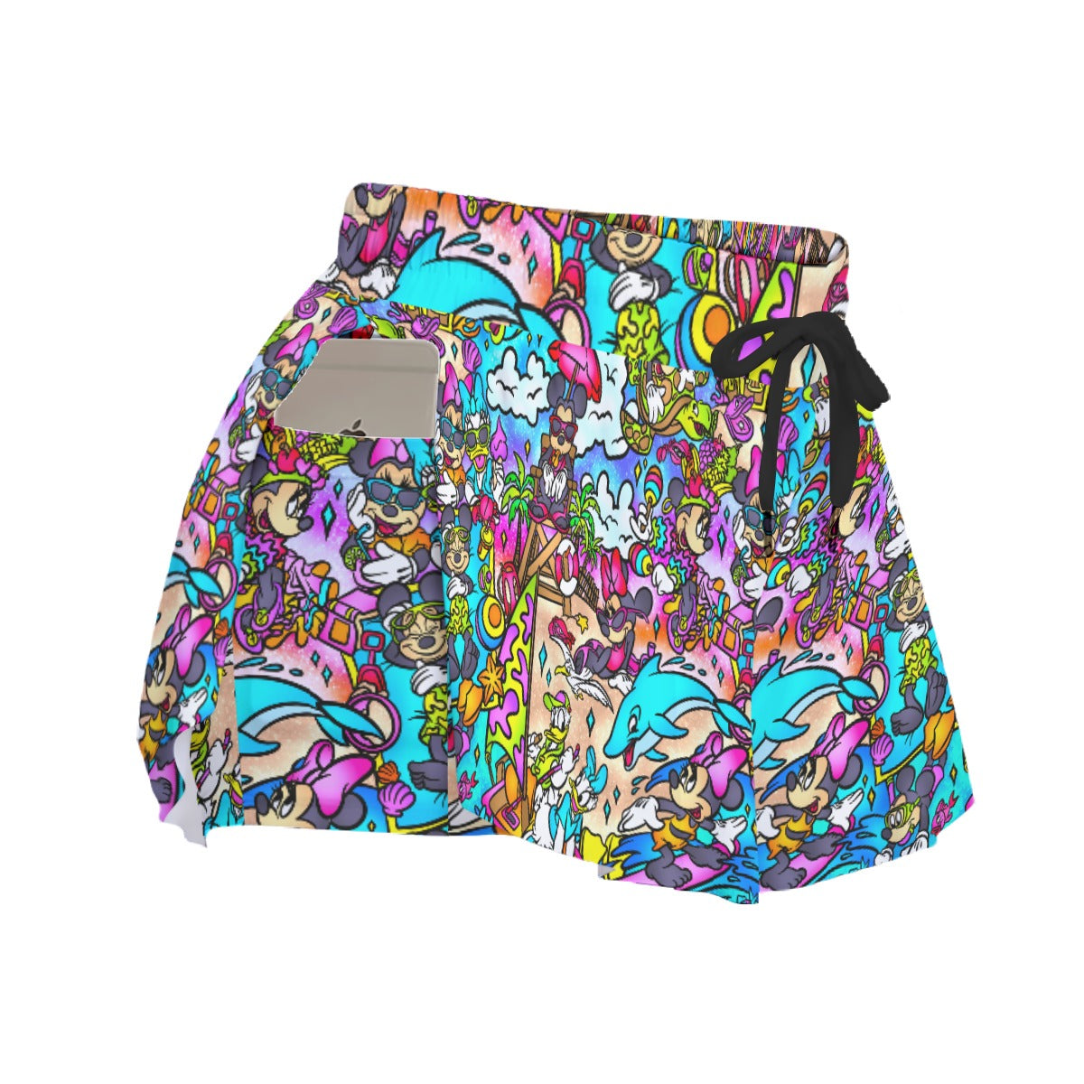 Island Beach Bash - Women's Flowy Pocket Shorts