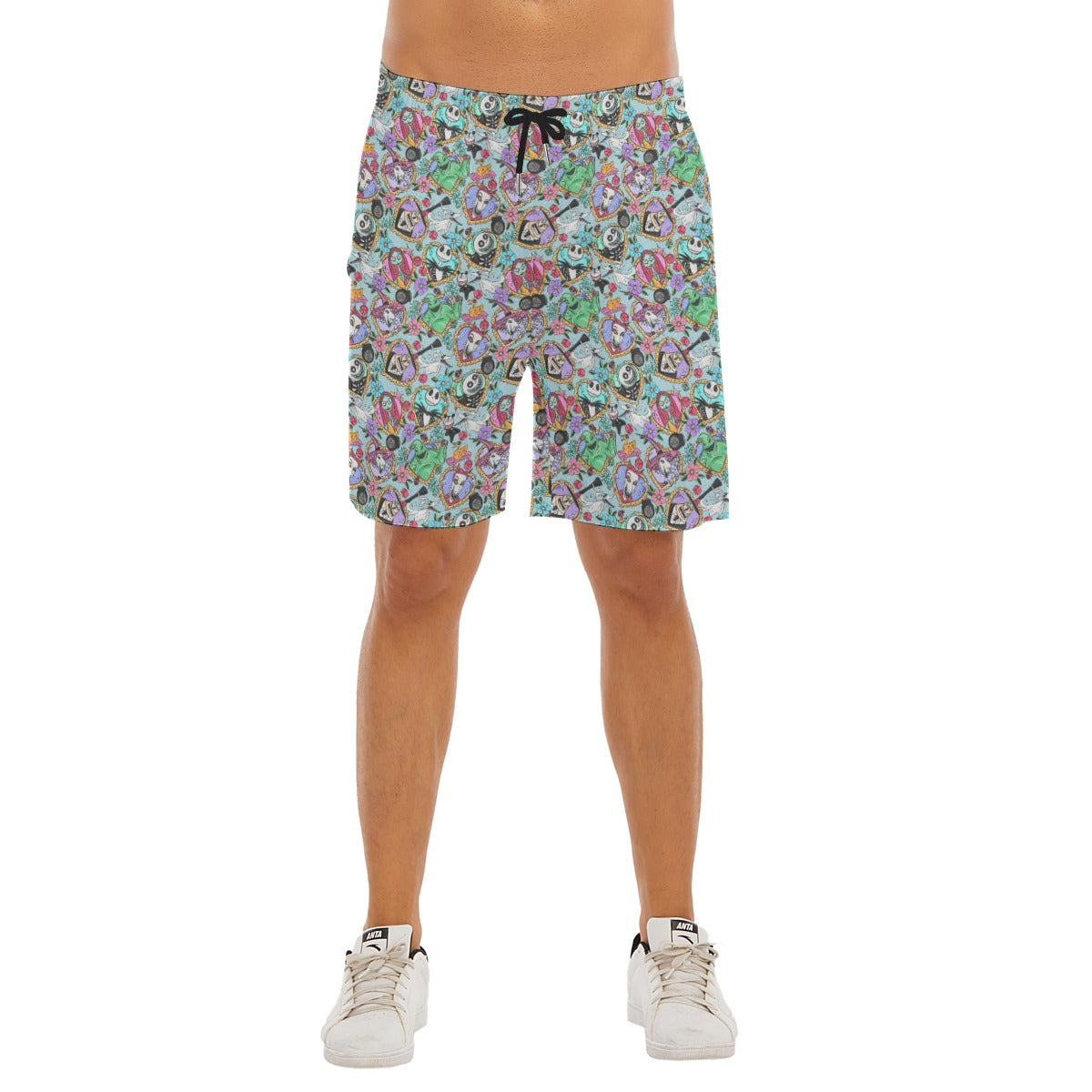 Tattoo Hearts Spooky Crew - Men’s Pocket Beach Shorts