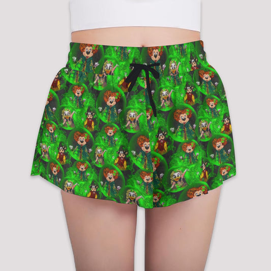 Wicked Witches’ Covenches - Girls’ Flowy Pocket Shorts