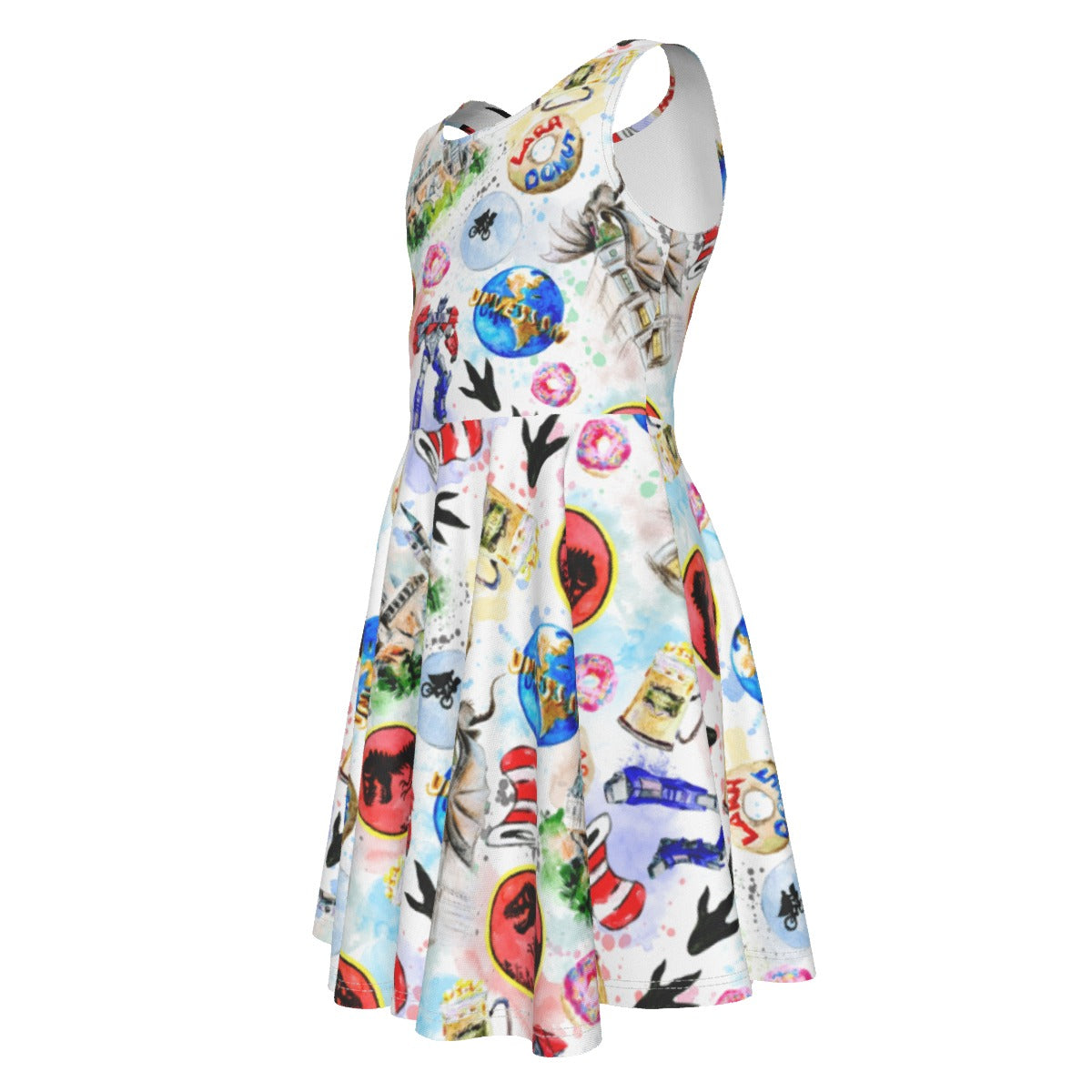 A Universal Adventure - Kid's Sleeveless Skater Dress