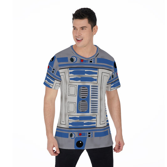 Little Blue Droid - Men's Short Sleeve T-Shirt