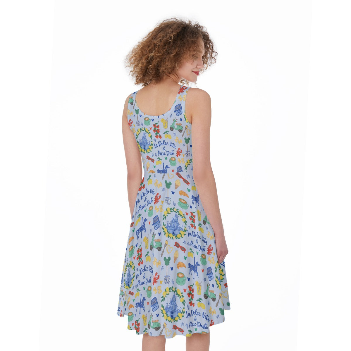Sweet Life Pixie Dust - Pocket Midi Skater Dress