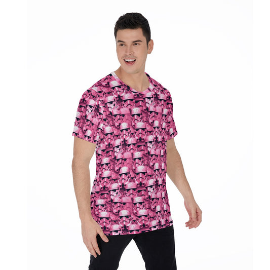 Pink Helmet Battalion - Men's Short Sleeve T-Shirt
