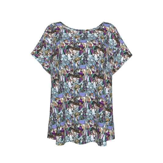 Enchanted Winter Journey - Women’s Relaxed Fit Scoop Tee