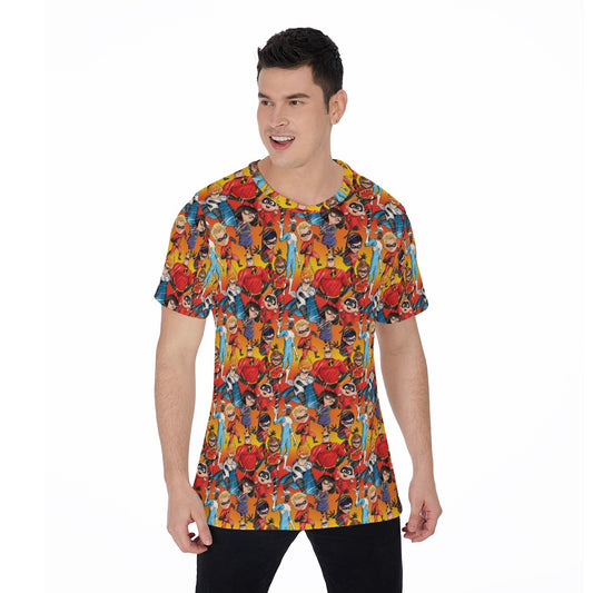 Super Squad Sketched - Men's Short Sleeve T-Shirt
