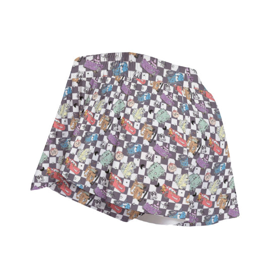 Halloween Racing Crew - Women's Flowy Pocket Shorts