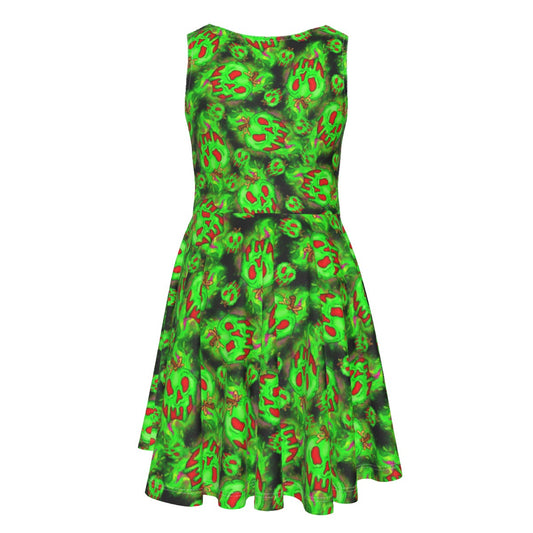 Just One Bite - Kid's Sleeveless Skater Dress