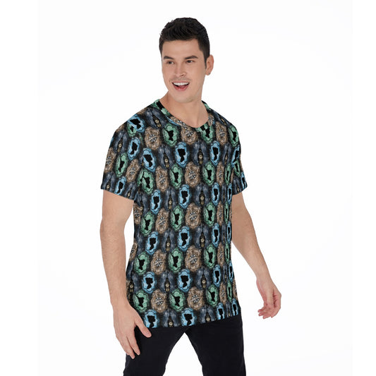 Starry Flight Silhouettes - Men's Short Sleeve T-Shirt