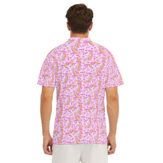 Unicorn Rainbows - Men's Polo Shirt