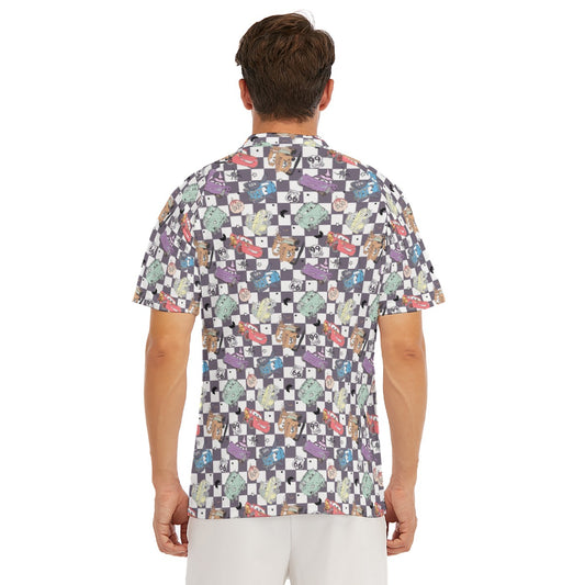Halloween Racing Crew - Men's Polo Shirt