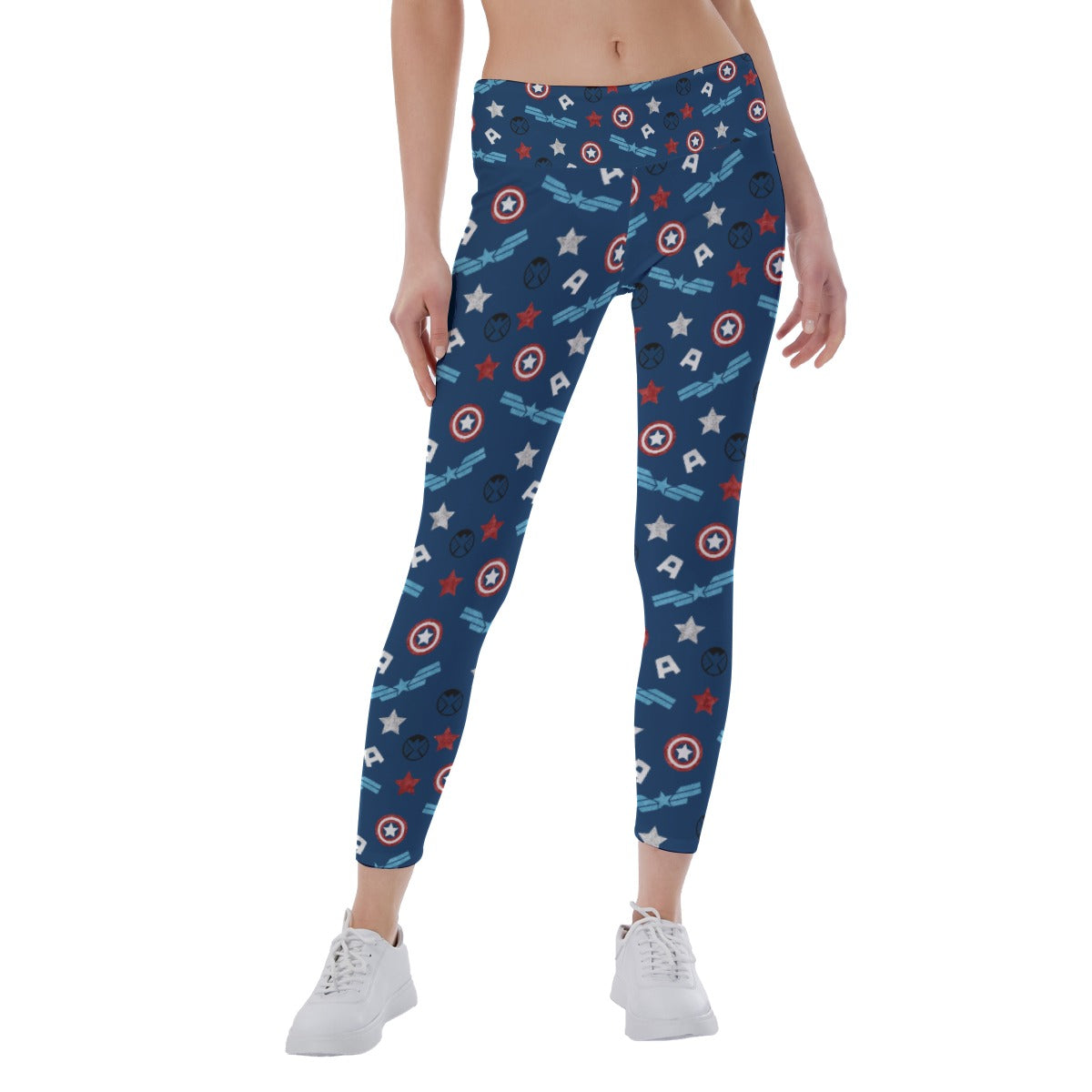 American Superhero - Women's Yoga Leggings
