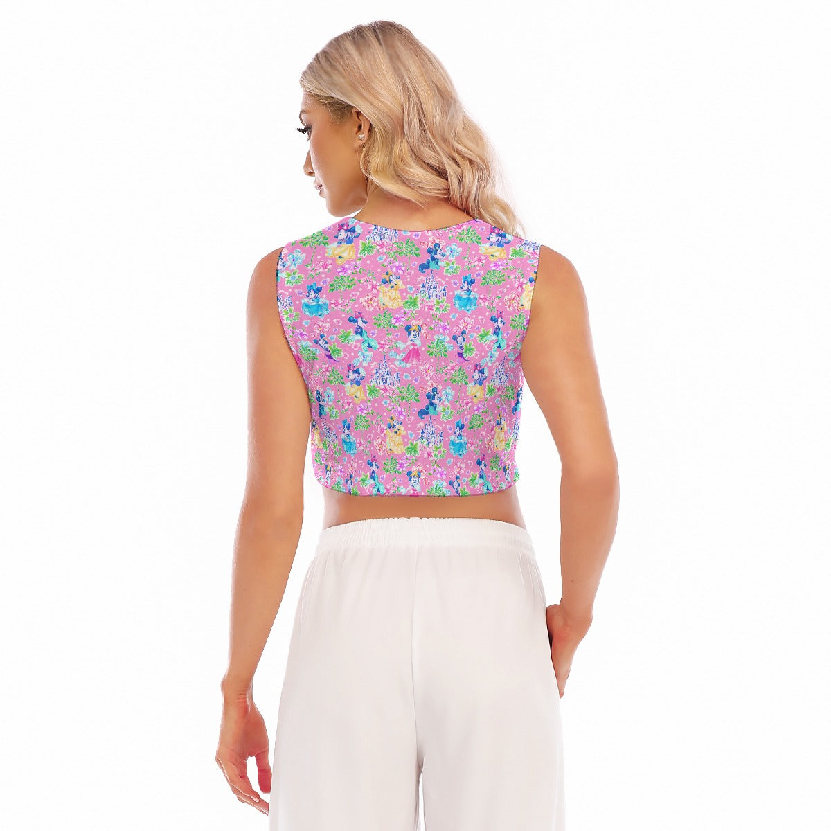TMPL - Women’s Sleeveless Cropped Tee