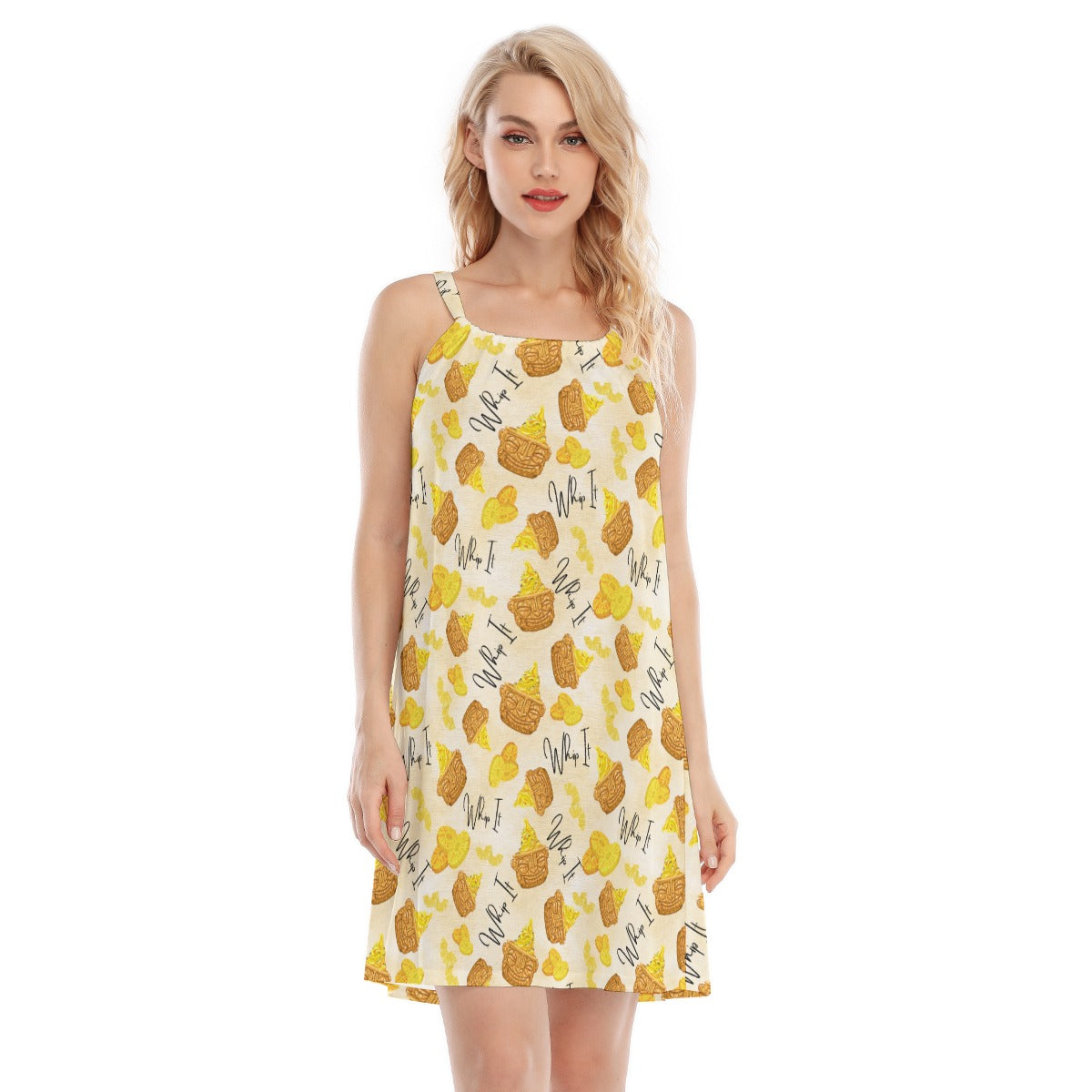 Pineapple Whip It! - Women’s Adjustable Sundress