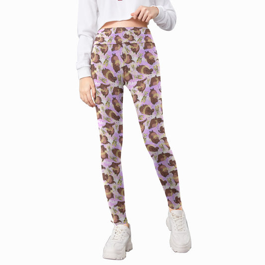 Ballerina Hippos - Kid's Leggings
