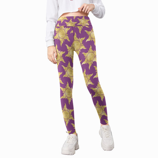 Golden Sun Symbols - Kid's Leggings