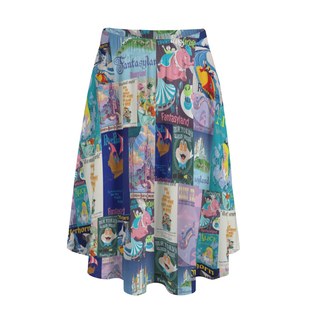 Vintage Fantasy Ride Posters - Women’s Pocket Midi Skirt