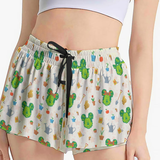 Spring Flower & Garden Festivalival - Women's Flowy Pocket Shorts