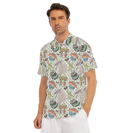 Hand Drawn EC - Men's Polo Shirt