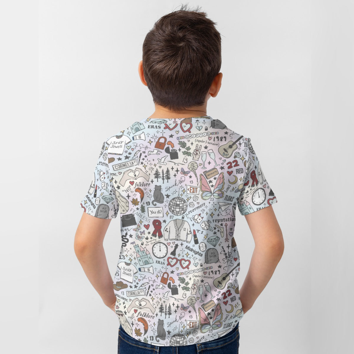 Every Era Collage - Kid’s Short Sleeve T-Shirt