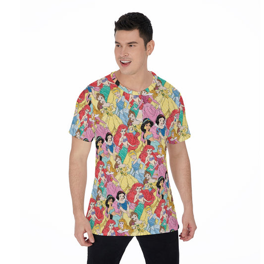 Royal Princess Sketches - Men's Short Sleeve T-Shirt