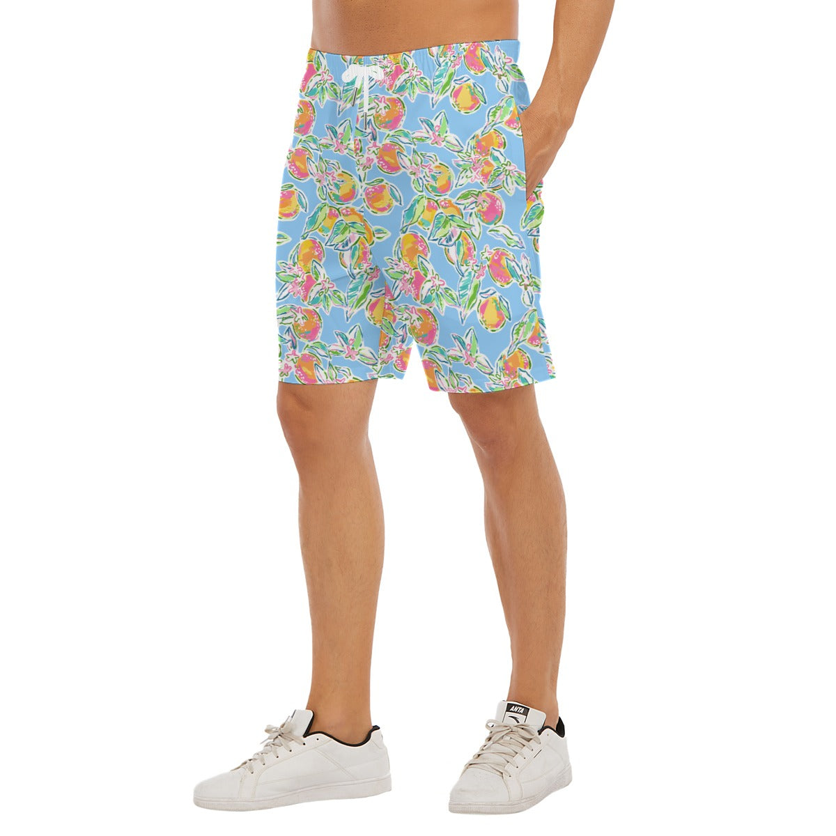 Peachy Keen - Men’s Pocket Beach Shorts
