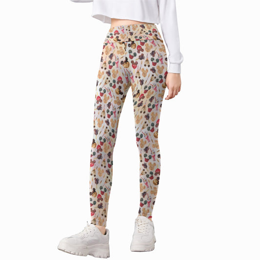 Mouse Snack Treats - Kid's Leggings
