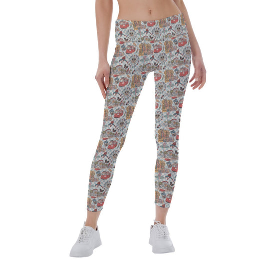 Revamped California Adventure - Women's Yoga Leggings