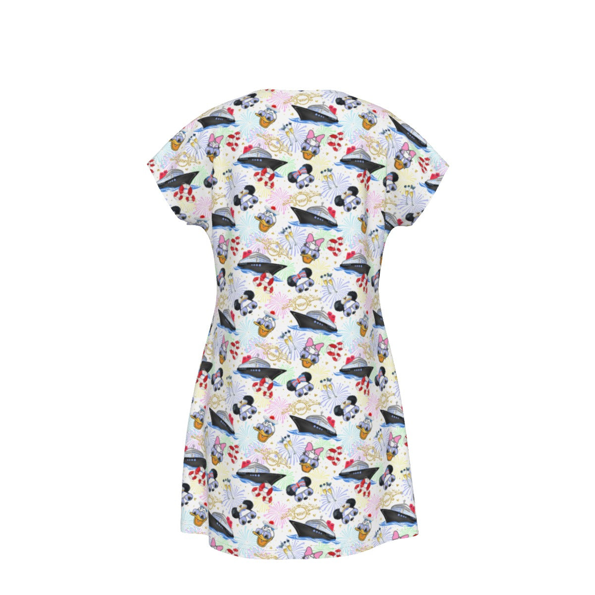 Wish Cruise Celebration - Women's T-Shirt Dress