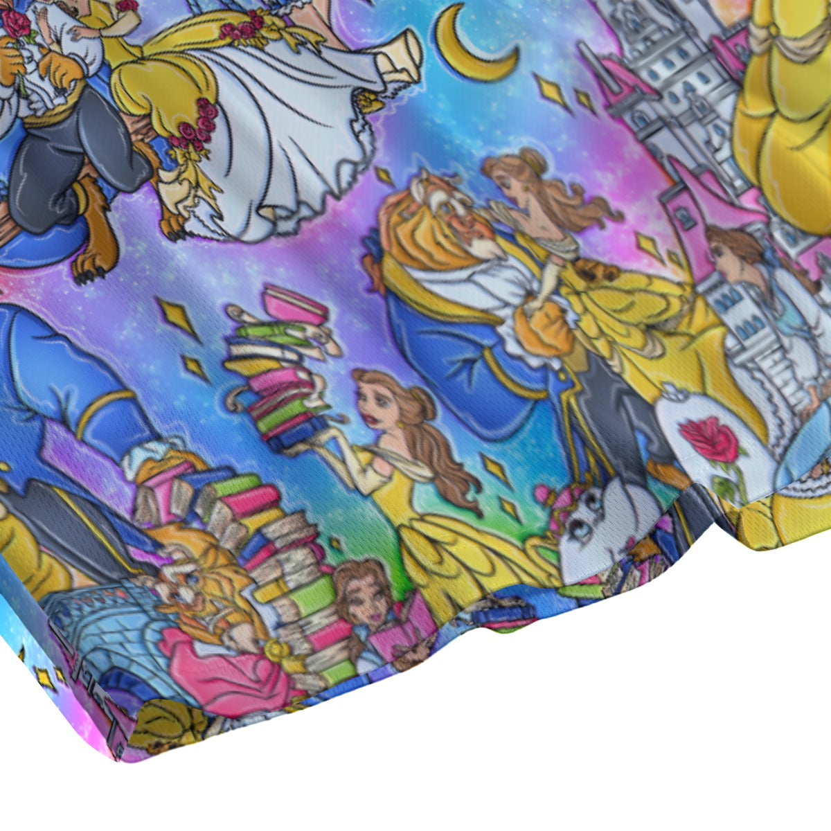 Enchanted Tale Storybook Scenes - Men’s Pocket Sports Shorts
