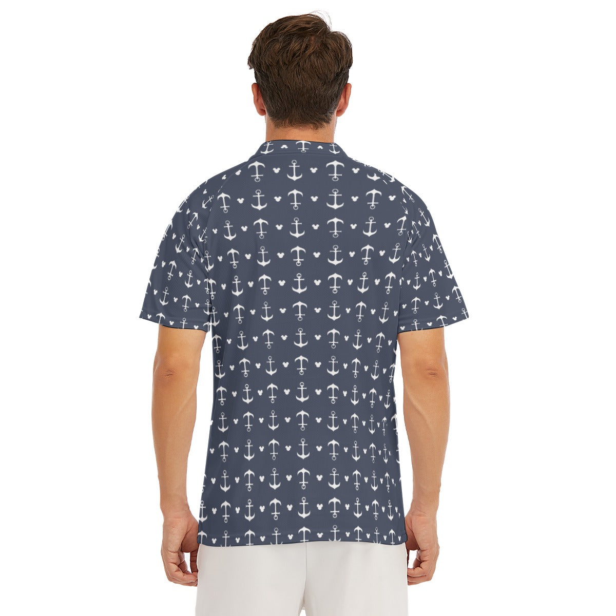 Anchors & Mouse Ears - Men's Polo Shirt