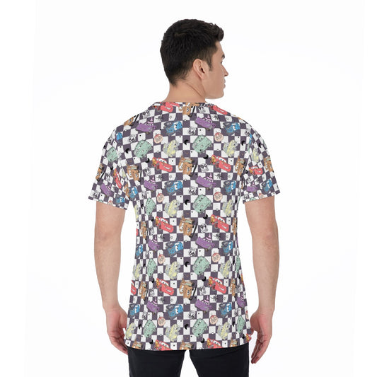 Halloween Racing Crew - Men's Short Sleeve T-Shirt