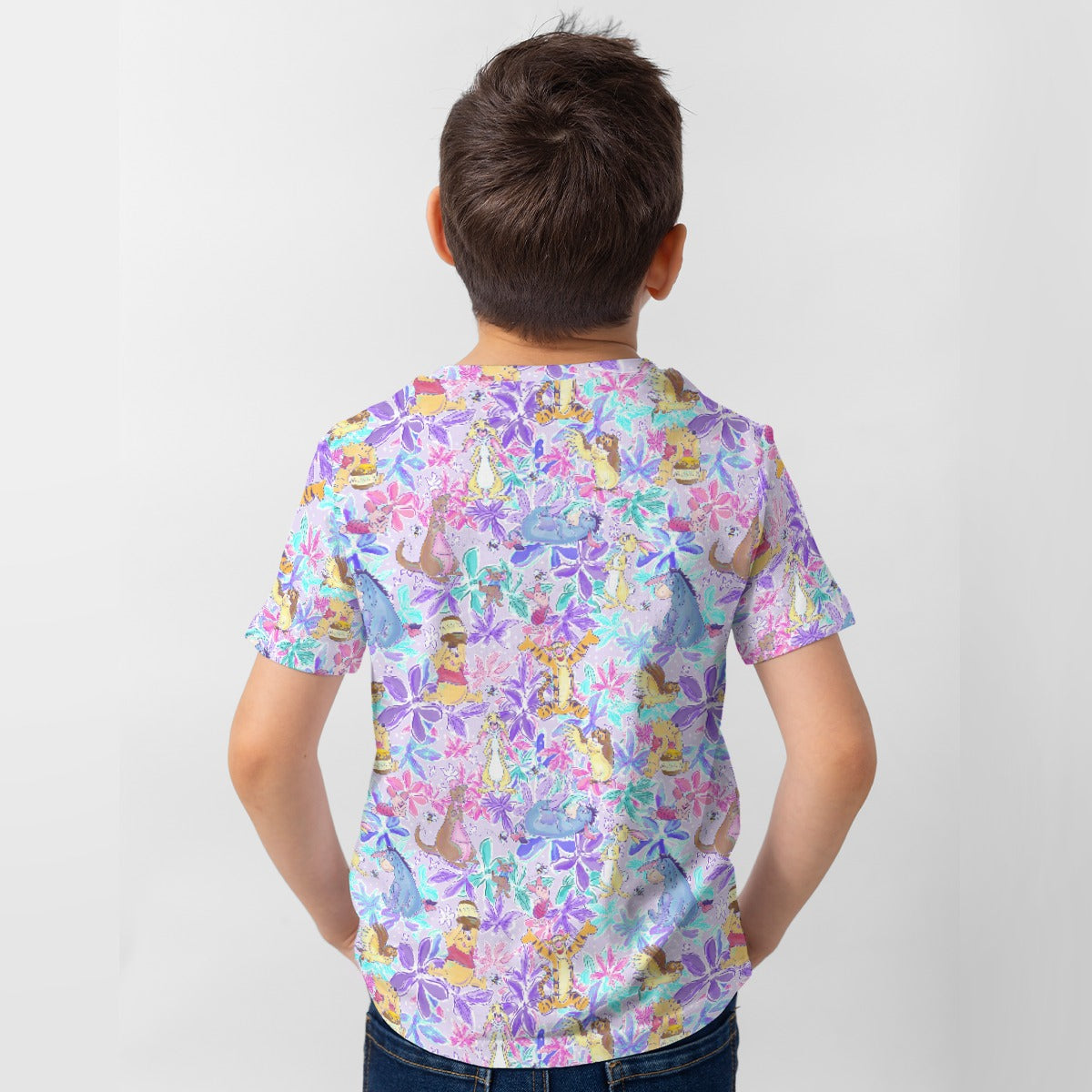 Storybook Friends in Bloom - Kid’s Short Sleeve T-Shirt