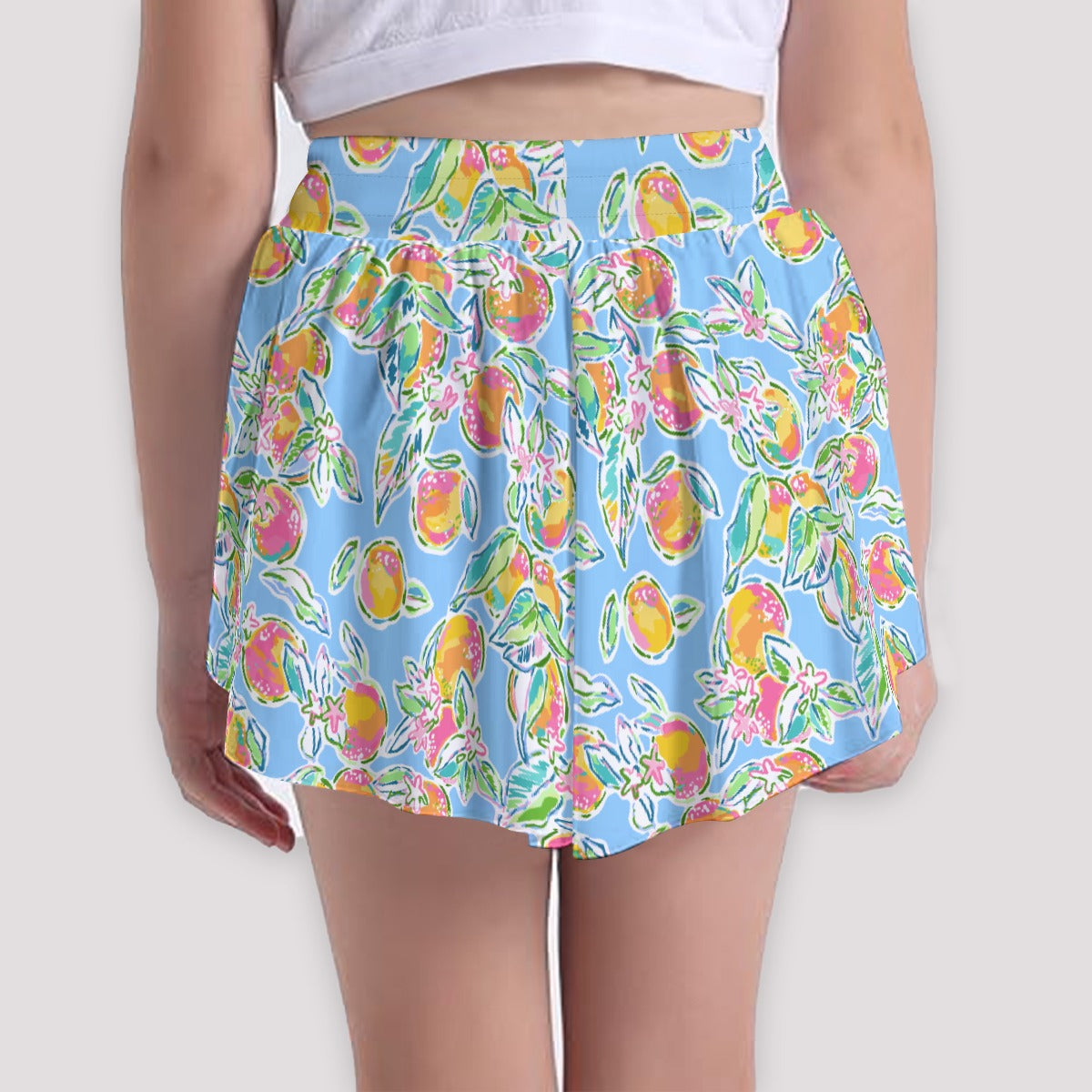 Peachy Keen - Girls’ Flowy Pocket Shorts